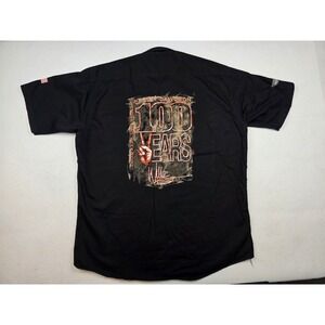 HARLEY-DAVIDSON 100th‎ Anniv. 2003 DAYTONA BIKE WEEK Willie G Logo STAFF SHIRT L
